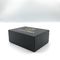 Black 2mm Cardboard Jewelry Gift Box PMS Luxury Ring Rigid Small Paper Cosmetic Packaging