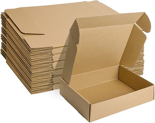 Le piccole scatole di cartone ondulate per il bollettino d'imballaggio 12x9x3 della letteratura misura
