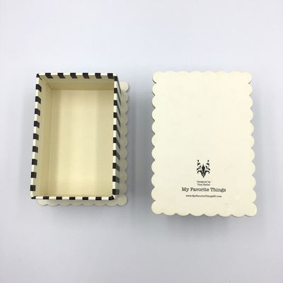 Contenitori di regalo cosmetici del cartone con il ODM dei coperchi che imballa fondo di carta riciclato