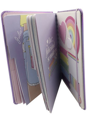 Custume ha stampato il blocco note a spirale 100GSM dello Sketchbook del PVC A5 della copertina dura